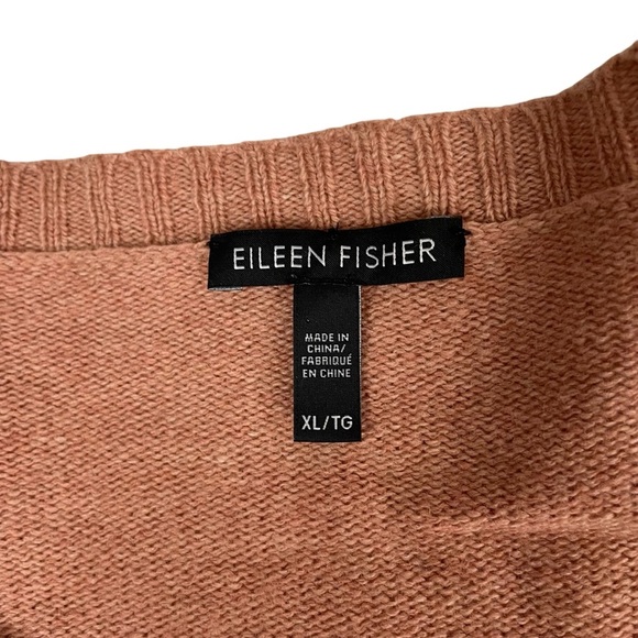 Eileen Fisher Wool Yak Crewneck Oversized Boxy Sweater XL - Picture 5 of 10